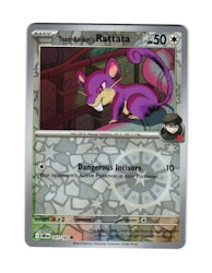Team Rockets Rattata Reverse Holo Common 147/182 Destined Rivals Pokemon