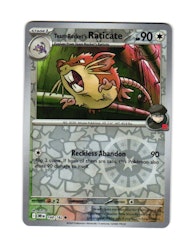 Team Rockets Raticate Reverse Holo Common 148/182 Destined Rivals Pokemon