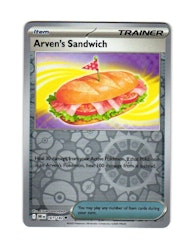 Arvens Sandwich Reverse Holo Uncommon 161/182 Destined Rivals Pokemon