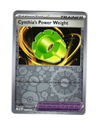 Cynthias Power Weight Reverse Holo Uncommon 162/182 Destined Rivals Pokemon