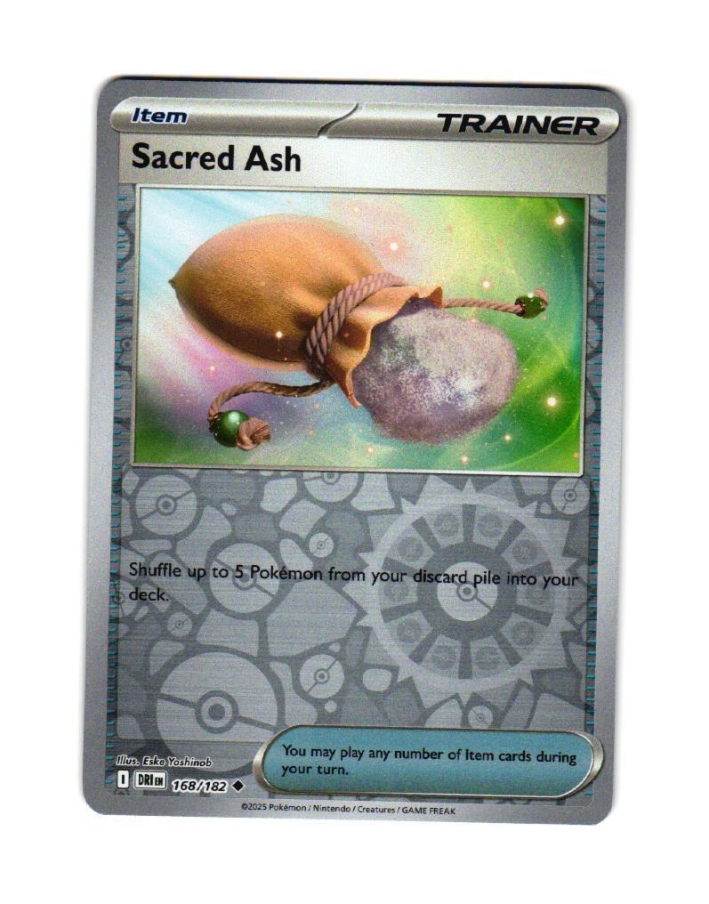 Sacred Ash Reverse Holo Uncommon 168/182 Destined Rivals Pokemon