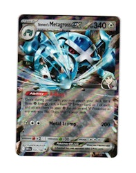 Stevens Metagross ex Double Rare 145/182 Destined Rivals Pokemon