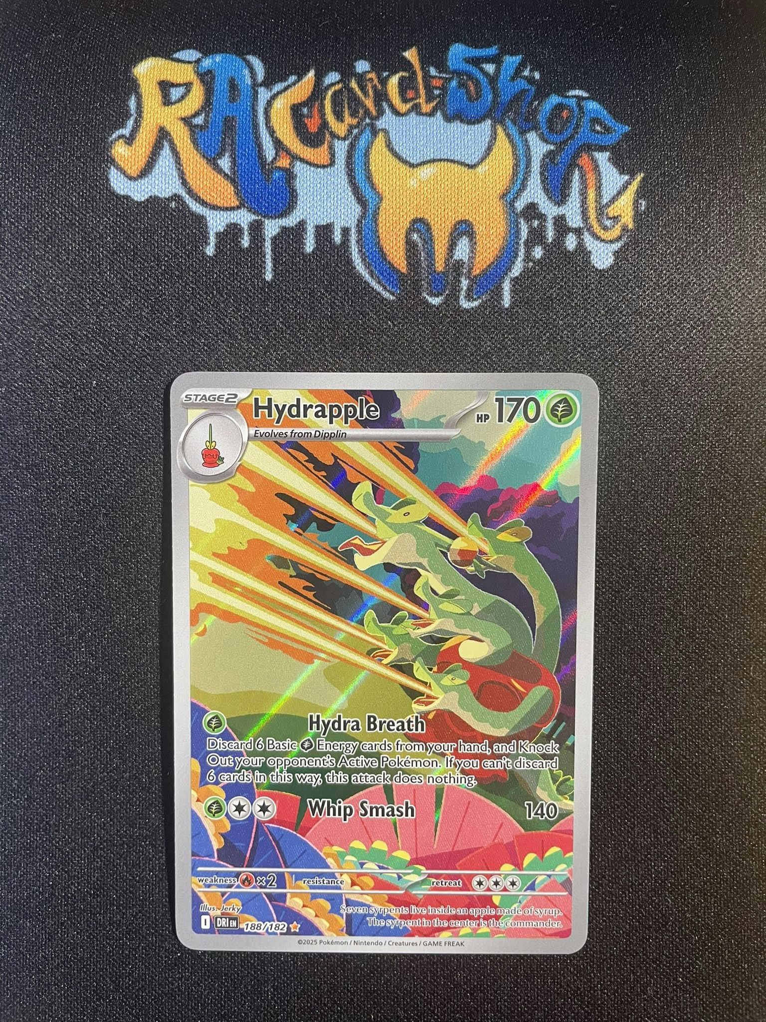 Hydrapple Illustration Rare 188/182 Destined Rivals Pokemon