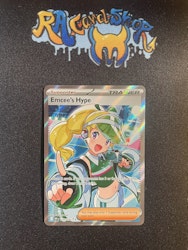 Emcees Hype Ultra Rare 220/182 Destined Rivals Pokemon