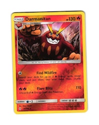 Darmanitan Reverse Holo Rare 24/214 Unbroken Bonds Pokemon