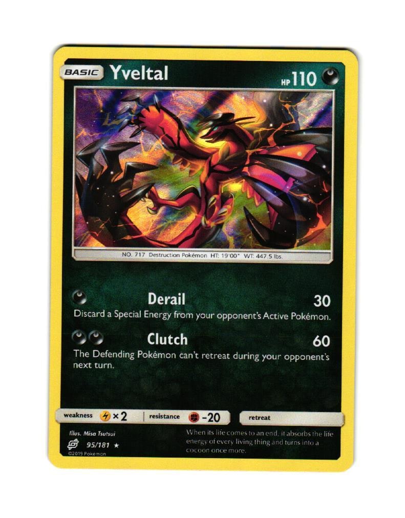 Yveltal Holo Rare 95/181 Team Up Pokemon