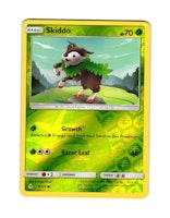 Skiddo Reverse Holo Common 9/131 Forbidden Light Pokemon