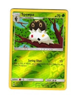 Spewpa Reverse Holo Uncommon 7/131 Forbidden Light Pokemon