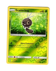 Scatterbug Reverse Holo Common 6/131 Forbidden Light Pokemon