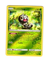 Scatterbug Reverse Holo Common 5/131 Forbidden Light Pokemon