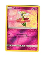 Flabebe Reverse Holo Common 84/131 Forbidden Light Pokemon
