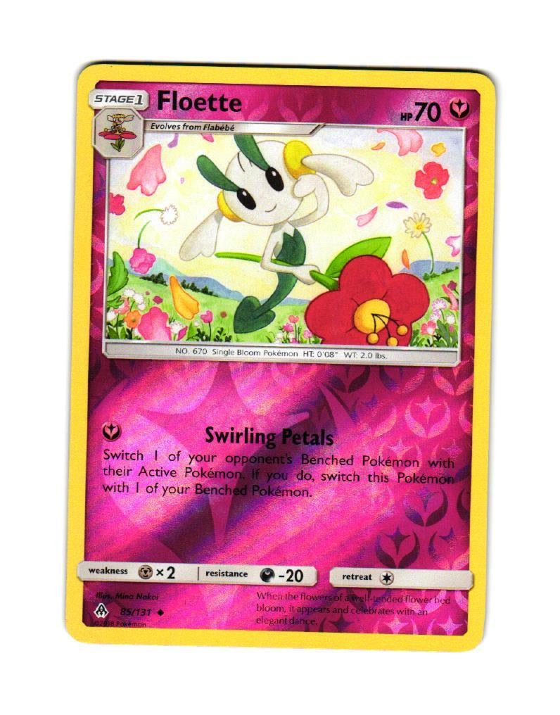 Floette Reverse Holo Uncommon 85/131 Forbidden Light Pokemon