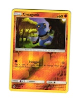 Croagunk Reverse Holo Common 63/131 Forbidden Light Pokemon