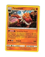 Tyrantrum Reverse Holo Rare 69/131 Forbidden Light Pokemon