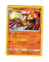 Infernape Holo Rare 59/131 Forbidden Light Pokemon