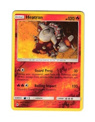 Heatran Reverse Holo Rare 13/131 Forbidden Light Pokemon
