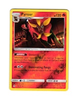 Pyroar Reverse Holo Rare 19/131 Forbidden Light Pokemon