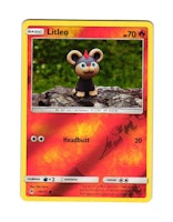 Litleo Reverse Holo Common 18/131 Forbidden Light Pokemon