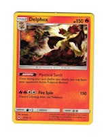 Delphox Holo Rare 17/131 Forbidden Light Pokemon