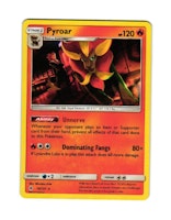 Pyroar Holo Rare 19/131 Forbidden Light Pokemon