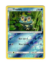Froakie Reverse Holo Common 22/131 Forbidden Light Pokemon