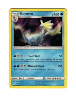 Aurorus Holo Rare 28/131 Forbidden Light Pokemon