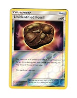 Unidentified Fossil Reverse Holo Uncommon 116/131 Forbidden Light Pokemon