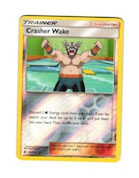 Crasher Wake Reverse Holo Uncommon 104/131 Forbidden Light Pokemon