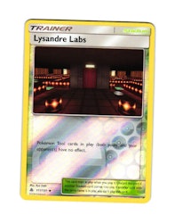 Lysandre Labs Reverse Holo Uncommon 111/131 Forbidden Light Pokemon