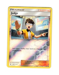 Judge Reverse Holo Uncommon 108/131 Forbidden Light Pokemon
