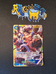Monkey.D.Luffy Secret Rare OP11-118 A Fist of Divine Speed One Piece Card Game