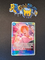 Sanji Super Rare OP11-051 A Fist of Divine Speed One Piece Card Game