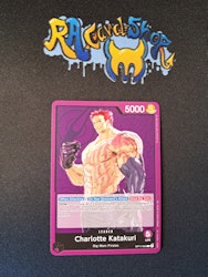 Charlotte Katakuri Leader OP11-062 A Fist of Divine Speed One Piece Card Game