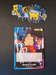 Monkey.D.Luffy Leader OP11-040 A Fist of Divine Speed One Piece Card Game
