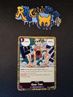 Gear Two Rare OP11-080 A Fist of Divine Speed One Piece Card Game