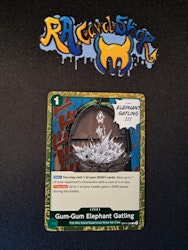 Gum-Gum Elephant Gatling Rare OP11-038 A Fist of Divine Speed One Piece Card Game