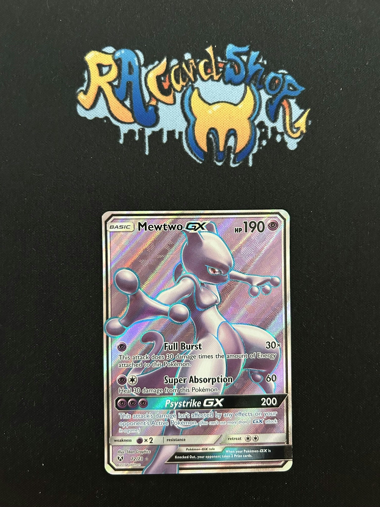 Mewtwo Ultra Rare 72/73 Shining Legends Pokemon