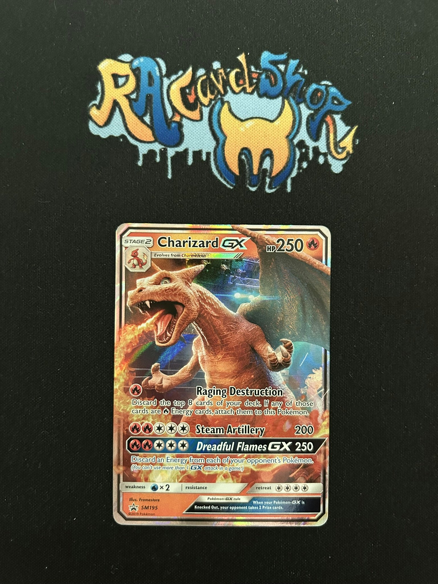 Charizard SM195 Black Star Promo Pokemon