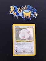 Chansey Holo Rare 3/102 Base Set Pokemon