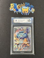 Squirtle 148 Stellar Crown Pokemon Graded Card 8 RaukCard