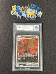 Scizor 205 Obsidian Flames Pokemon Graded Card 8 RaukCard