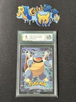Blastoise E9 Topps The First Movie Pokemon Graded Card 5 RaukCard