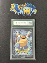 Blastoise E9 Topps The First Movie Pokemon Graded Card 5 RaukCard
