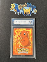 Charmander E4 Topps The First Movie Pokemon Graded Card 4 RaukCard