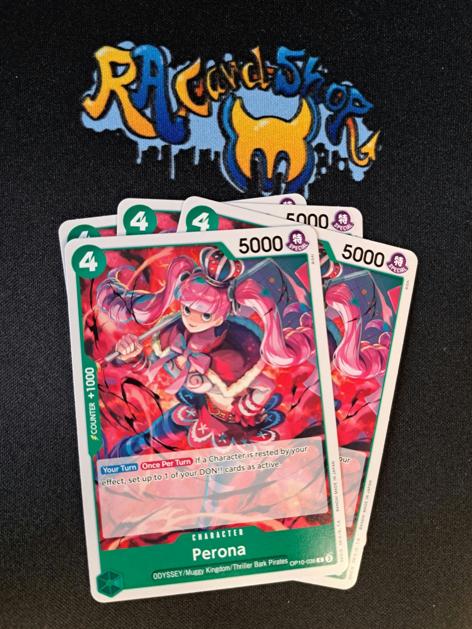 Perona Common Playset OP10-036 Royal Blood One Piece Card Game TCG CCG
