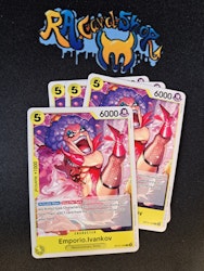 Emporio.Ivankov Common Playset OP10-102 Royal Blood One Piece Card Game TCG CCG