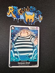 Sanjuan.Wolf Common OP10-084 Royal Blood One Piece Card Game TCG CCG