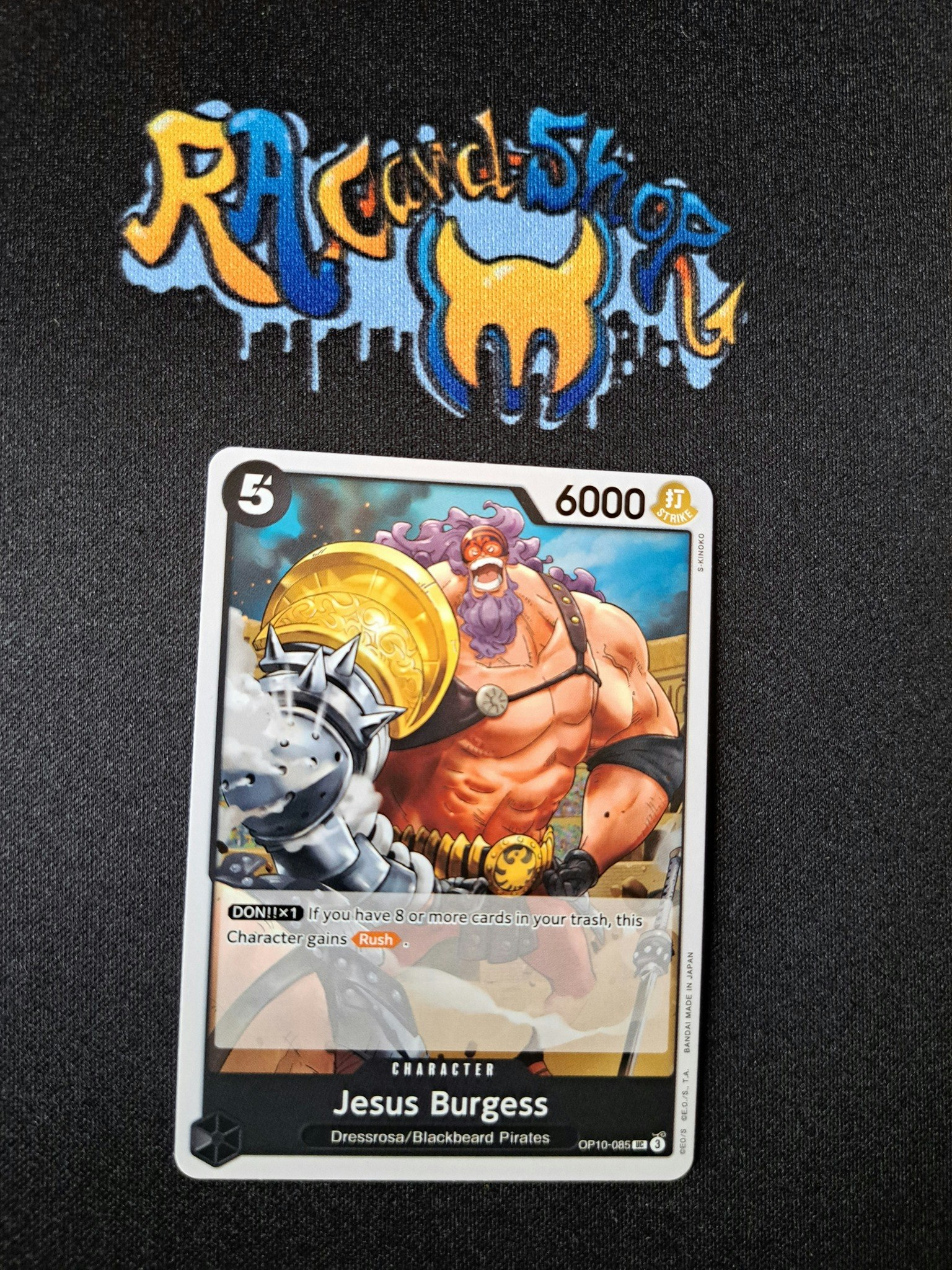 Jesus Burgess Uncommon OP10-085 Royal Blood One Piece Card Game TCG CCG
