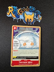 Ten-Layer Igloo Common OP10-018 Royal Blood One Piece Card Game TCG CCG