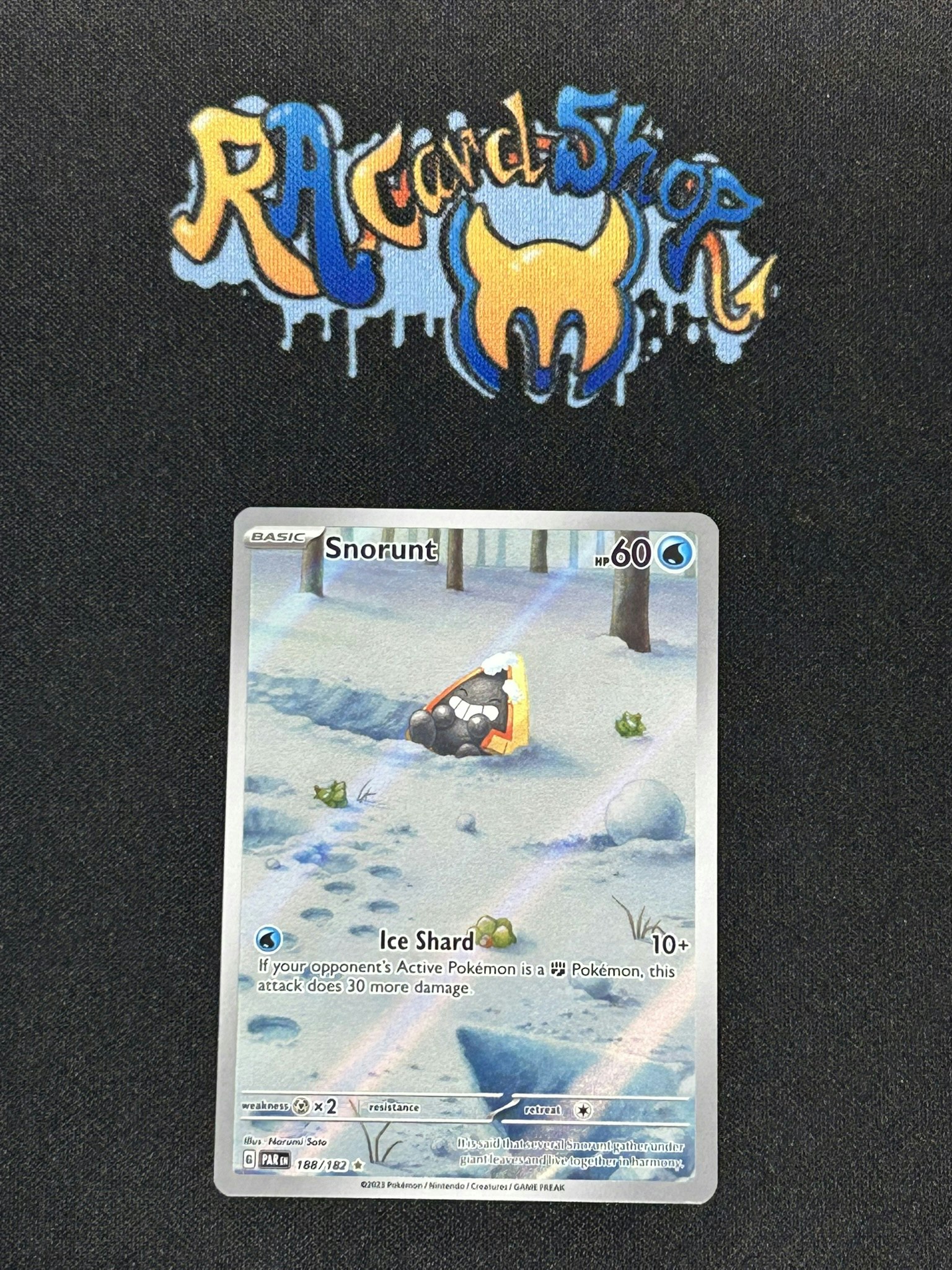 Snorunt Illustration Rare 188/182 Paradox Rift Pokemon